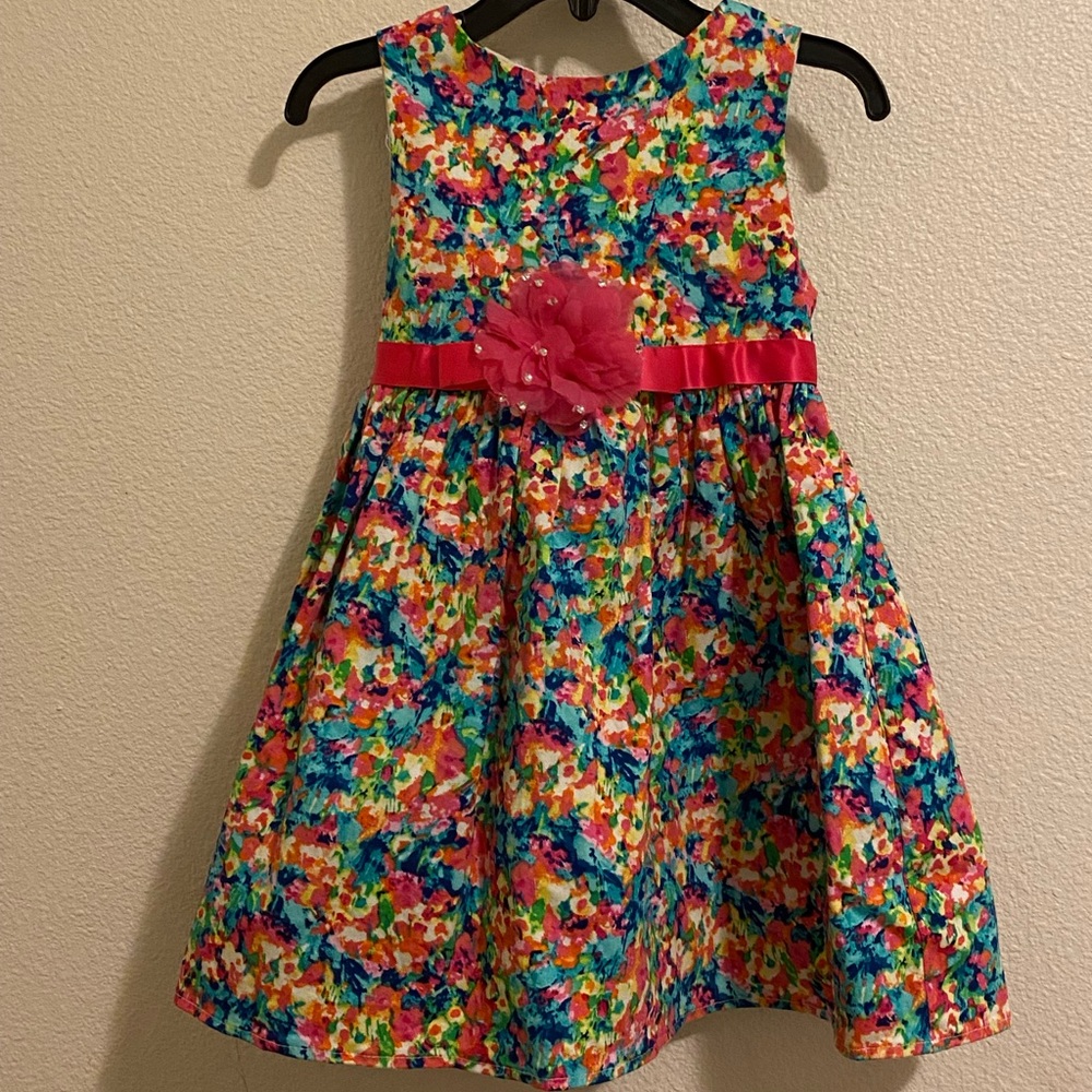 Toddler floral dress
